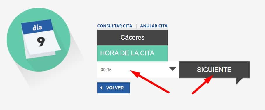 Cita Junta de Extremadura ITV Elige hora