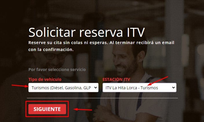 Cita Previa ITV La Hita Vehiculo y Estacion ITV