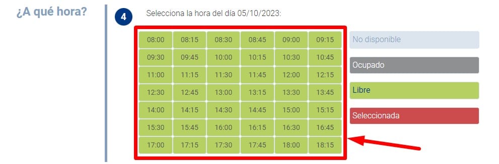 Cita Previa ITV Revisiones de Navarra Selecciona hora