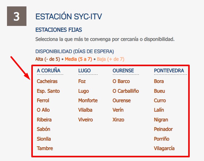 Cita Previa SYC ITV Estacion de ITV